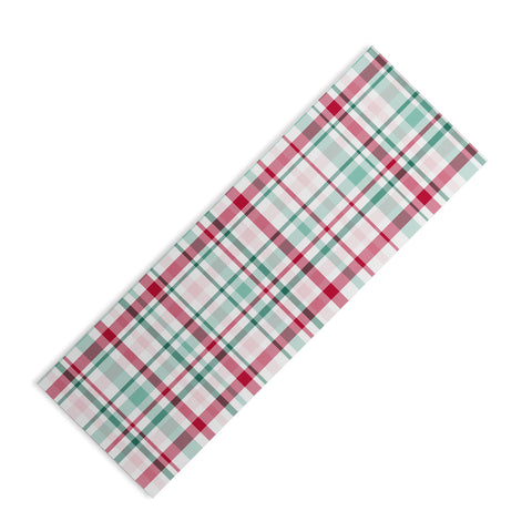 Lisa Argyropoulos Merry Vintage Plaid Yoga Mat