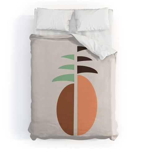 Lisa Argyropoulos Mod Pineapple Duvet Cover