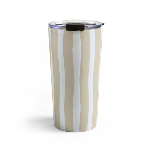 Lisa Argyropoulos Modern Lines Neutral Travel Mug