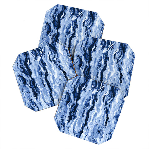 Lisa Argyropoulos Ocean Melt Coaster Set