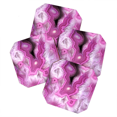 Lisa Argyropoulos Orchid Kiss Stone Coaster Set