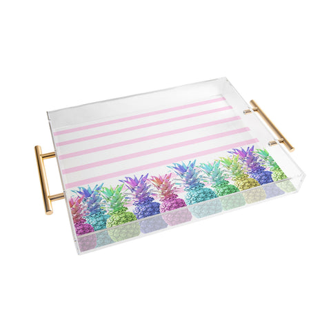Lisa Argyropoulos Pastel Jungle Acrylic Tray