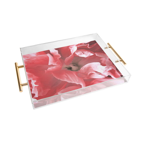 Lisa Argyropoulos Peony Blush Acrylic Tray