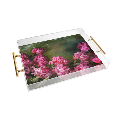 Lisa Argyropoulos Peony Romance Acrylic Tray