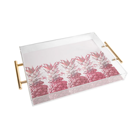 Lisa Argyropoulos Pineapple Blush Jungle Acrylic Tray