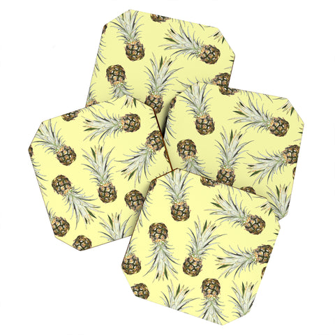 Lisa Argyropoulos Pineapple Jam Coaster Set