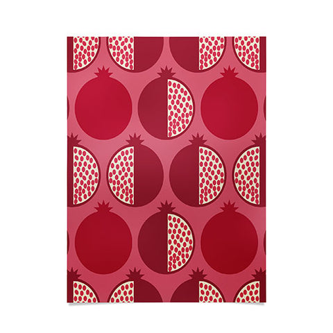 Lisa Argyropoulos Pomegranate Line Up Reds Poster