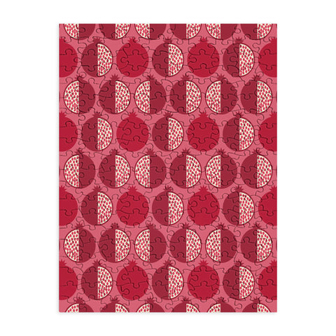 Lisa Argyropoulos Pomegranate Line Up Reds Puzzle