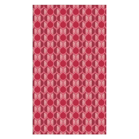 Lisa Argyropoulos Pomegranate Line Up Reds Tablecloth