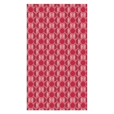 Lisa Argyropoulos Pomegranate Line Up Reds Tablecloth