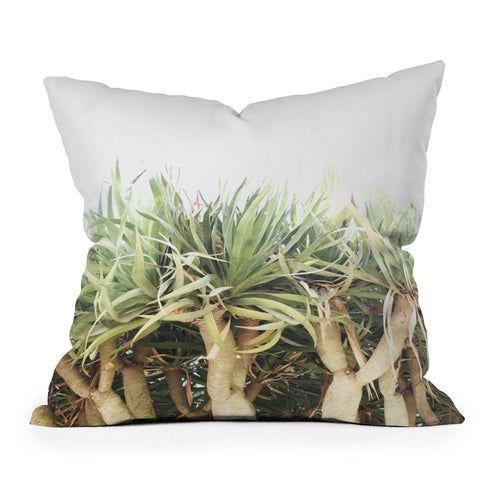Lisa Argyropoulos Prehistoric Jungle Outdoor Throw Pillow
