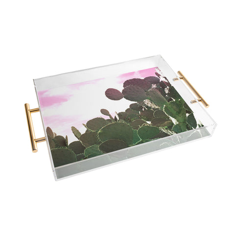 Lisa Argyropoulos Prickly Pink Acrylic Tray