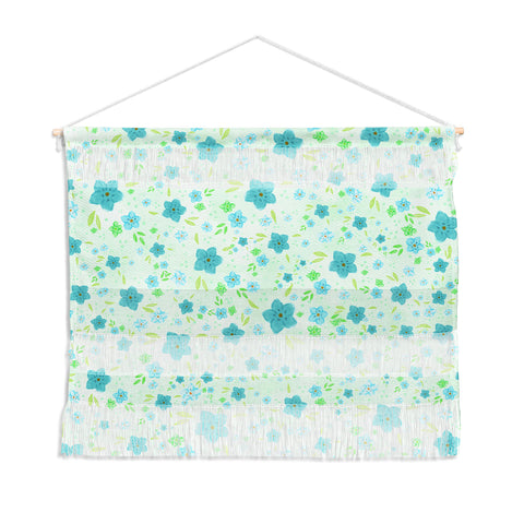 Lisa Argyropoulos Retro Forget Me Nots Wall Hanging Landscape