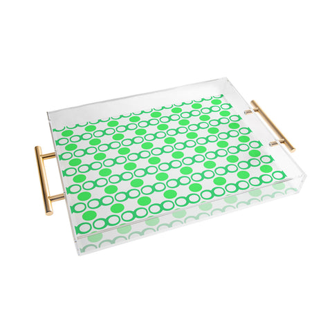 Lisa Argyropoulos Retrocity In Spearmint Acrylic Tray