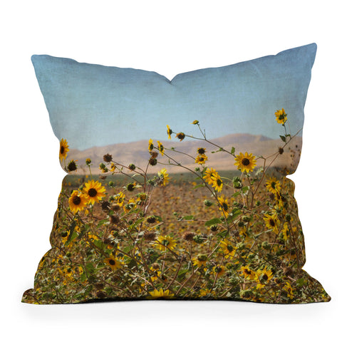 Lisa Argyropoulos Roadside Wild Ones Outdoor Throw Pillow