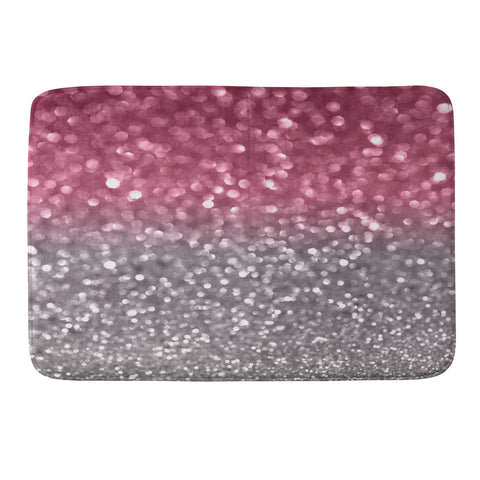 Lisa Argyropoulos Rose And Gray Memory Foam Bath Mat