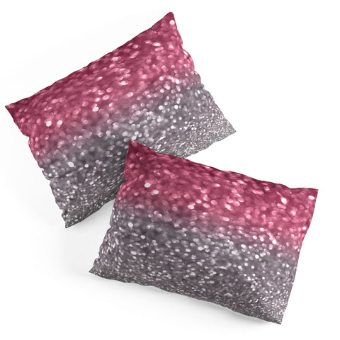 Lisa Argyropoulos Rose And Gray Pillow Shams