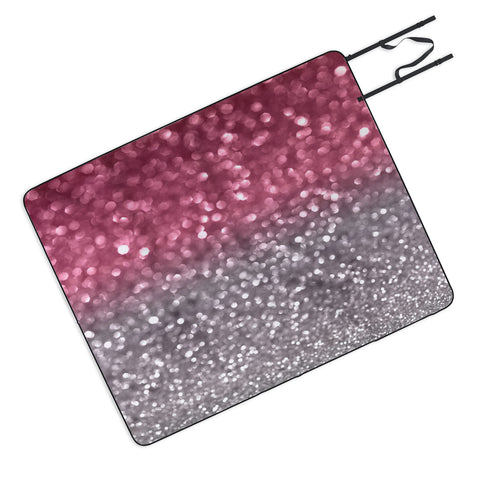 Lisa Argyropoulos Rose And Gray Picnic Blanket