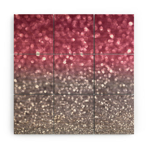 Lisa Argyropoulos Rose And Gray Wood Wall Mural