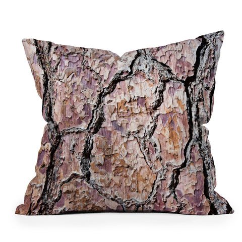 Lisa Argyropoulos Rugged Bark Outdoor Throw Pillow