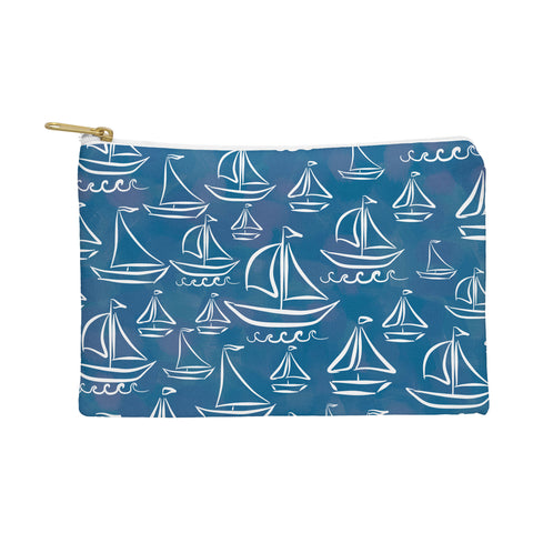 Lisa Argyropoulos Sail Away Blue Pouch