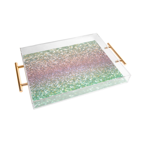 Lisa Argyropoulos Sea Mist Shimmer Acrylic Tray