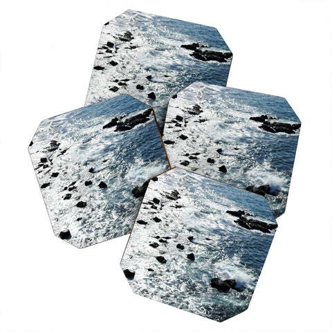 Lisa Argyropoulos Shimmering Mazatlan Sea Coaster Set