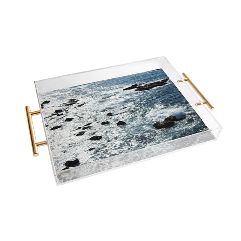 Lisa Argyropoulos Shimmering Mazatlan Sea Acrylic Tray