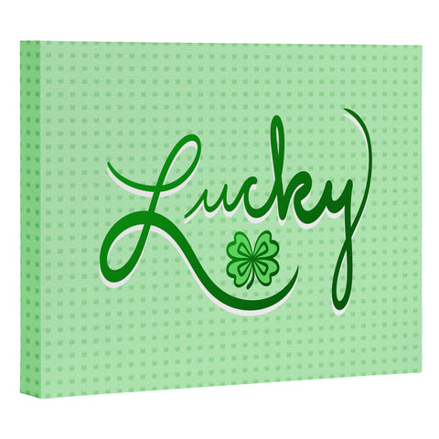 Lisa Argyropoulos So Lucky Art Canvas