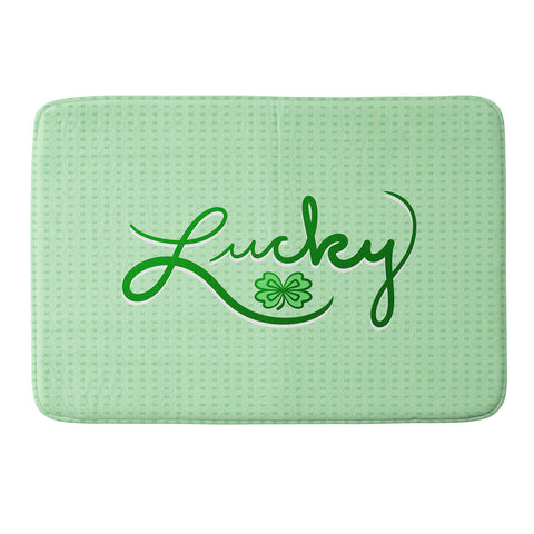 Lisa Argyropoulos So Lucky Memory Foam Bath Mat