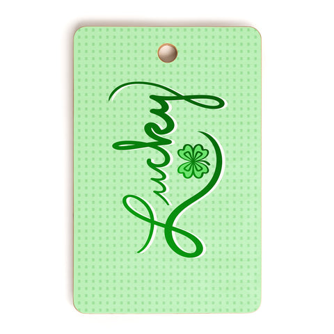 Lisa Argyropoulos So Lucky Cutting Board Rectangle