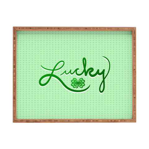 Lisa Argyropoulos So Lucky Rectangular Tray