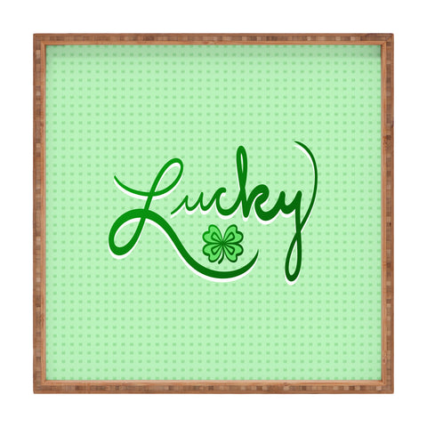 Lisa Argyropoulos So Lucky Square Tray