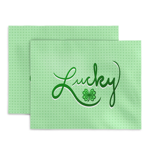 Lisa Argyropoulos So Lucky Placemat