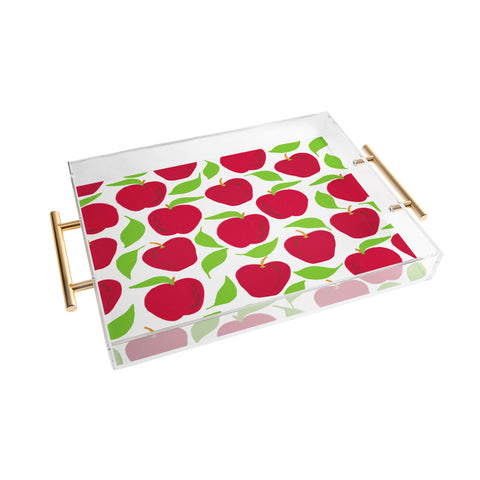 Lisa Argyropoulos So Red Delicious Acrylic Tray