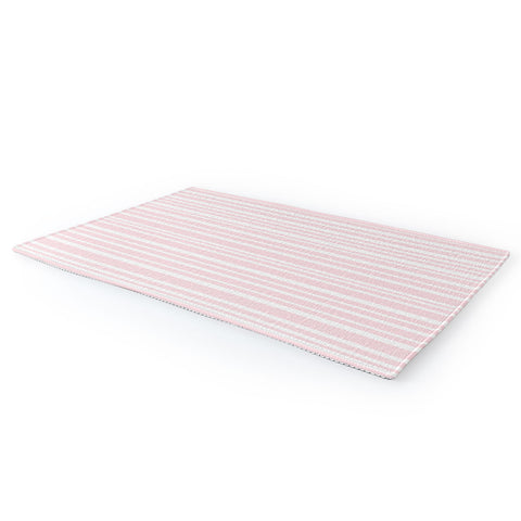 Lisa Argyropoulos Soft Blush Stripes Area Rug