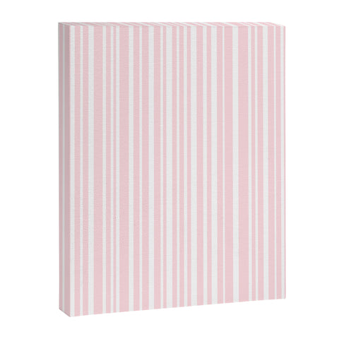 Lisa Argyropoulos Soft Blush Stripes Art Canvas
