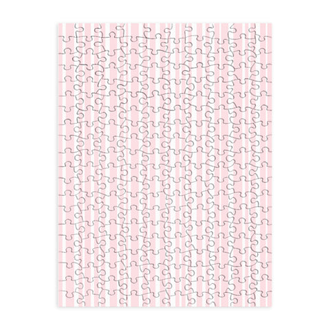 Lisa Argyropoulos Soft Blush Stripes Puzzle