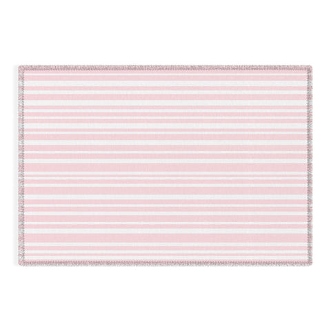 Lisa Argyropoulos Soft Blush Stripes Outdoor Rug
