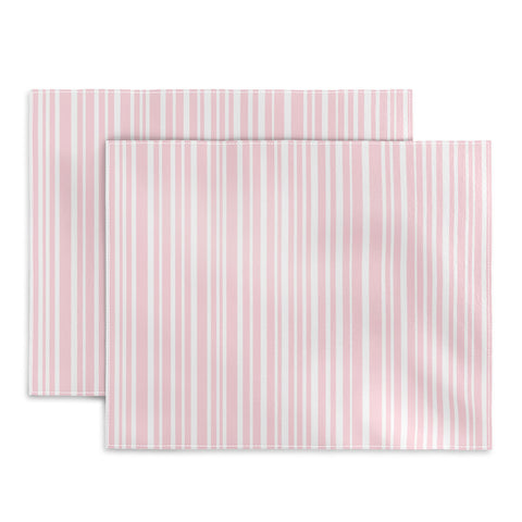Lisa Argyropoulos Soft Blush Stripes Placemat