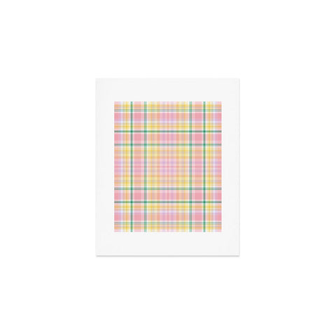 Lisa Argyropoulos Spring Days Plaid Art Print