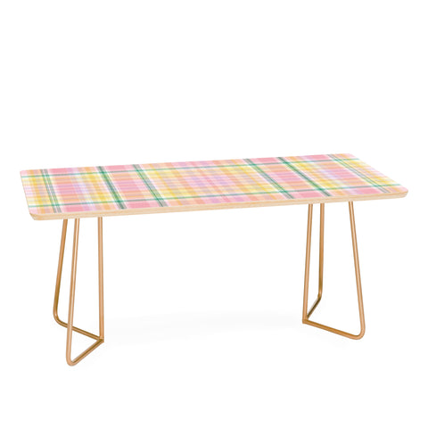 Lisa Argyropoulos Spring Days Plaid Coffee Table