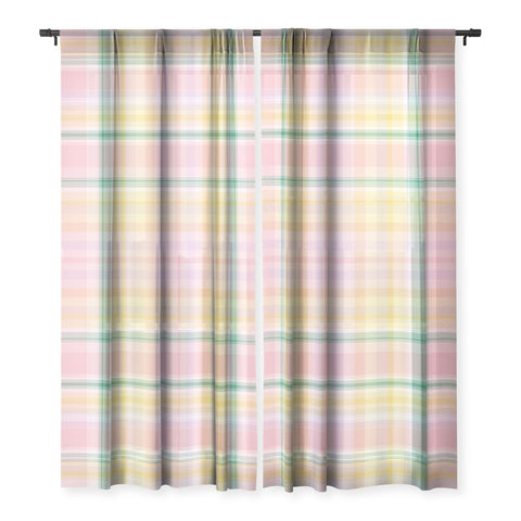 Lisa Argyropoulos Spring Days Plaid Sheer Non Repeat