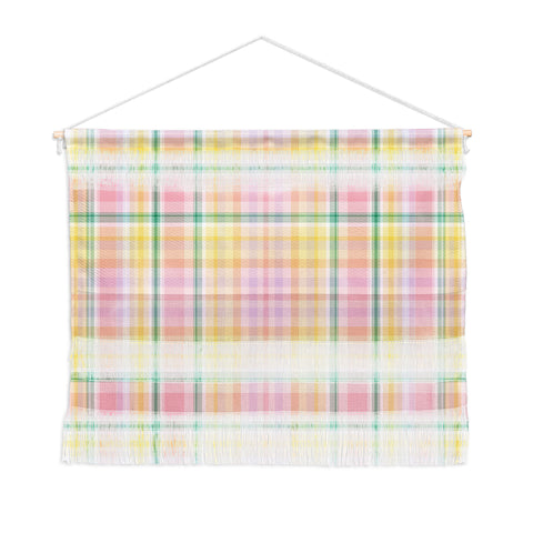 Lisa Argyropoulos Spring Days Plaid Wall Hanging Landscape