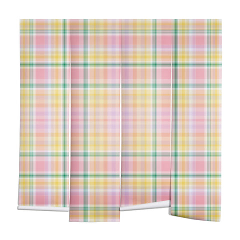Lisa Argyropoulos Spring Days Plaid Wall Mural