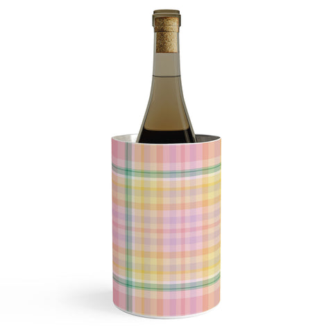 Lisa Argyropoulos Spring Days Plaid Wine Chiller