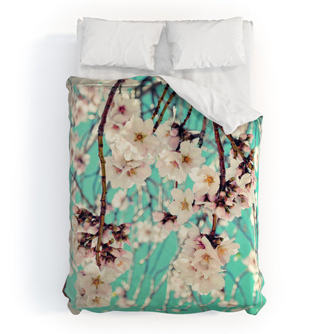 Lisa Argyropoulos Spring Showers Duvet Cover