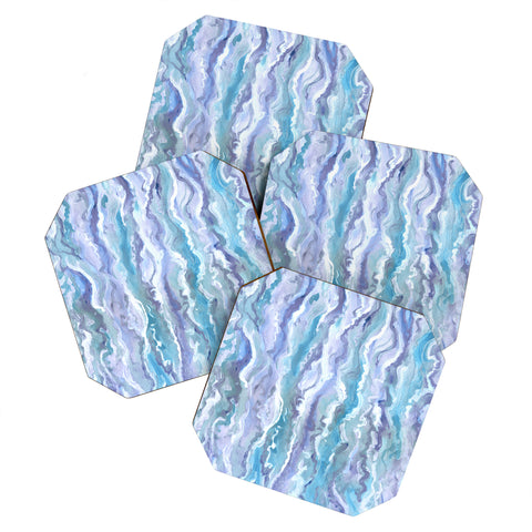 Lisa Argyropoulos Stormy Melt Coaster Set