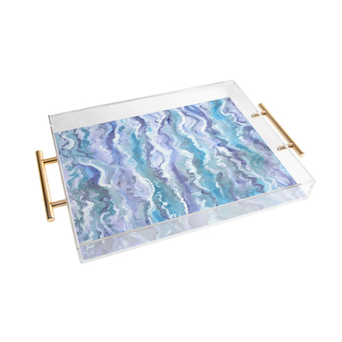 Lisa Argyropoulos Stormy Melt Acrylic Tray