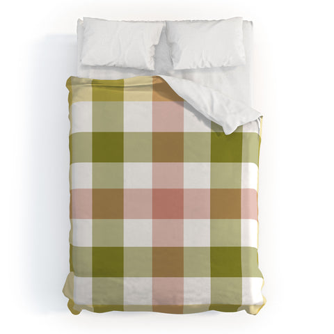 Lisa Argyropoulos Sweet Harvest Plaid Duvet Cover